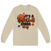 Mushroom it's a basketball kinda day Long Sleeve Tee - FaDigitalArtStudio