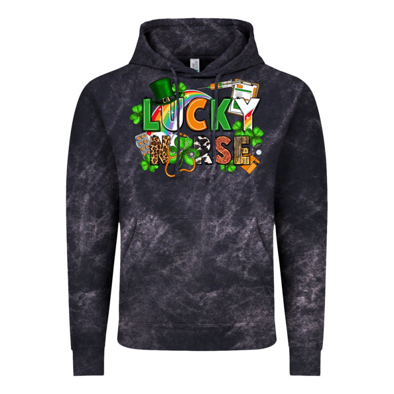 Lucky Nurse St. Patrick's Day Vintage Hoodie by FaDigitalArtStudio | Teevron