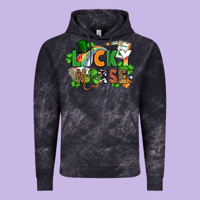 Lucky Nurse St. Patrick's Day Vintage Hoodie Designed By Fadigitalartstudio
