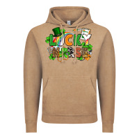 Vintage Coffee lucky nurse St. Patrick's Day Vintage Hoodie - FaDigitalArtStudio