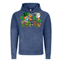 Vintage Denim lucky nurse St. Patrick's Day Vintage Hoodie - FaDigitalArtStudio