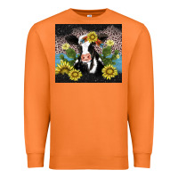 Carrot cow cactus and sunflower Premium Sweatshirt - AdoDesignShop