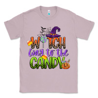 Lilac witch way to the candy Classic Tee - CowGirlArtShop