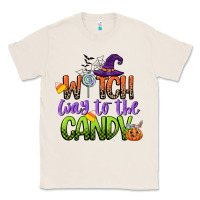 Natural witch way to the candy Classic Tee - CowGirlArtShop