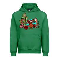 Emerald christmas turkey Urban Hoodie - JahusDesignShop