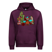Mauve Wine christmas turkey Urban Hoodie - JahusDesignShop