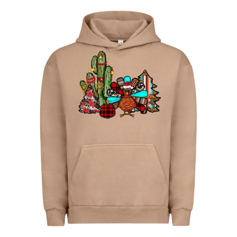 Christmas Turkey Urban Hoodie by JahusDesignShop | Teevron
