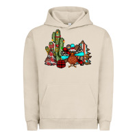 Pigment French Oak christmas turkey Urban Hoodie - JahusDesignShop