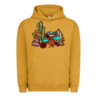 Pigment Peanut Butter christmas turkey Urban Hoodie - JahusDesignShop