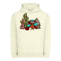 Pigment Pistachio christmas turkey Urban Hoodie - JahusDesignShop