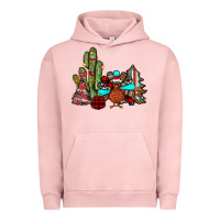 Pigment Salmon christmas turkey Urban Hoodie - JahusDesignShop