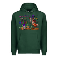 Sports Green on a dark highway cool wind in my hair Premium Hoodie - SublimationCraftShop