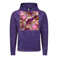 Cloud Purple mom coffee cups with leopard seamless pattern bbs Vintage Hoodie - BundleAndBundleShop
