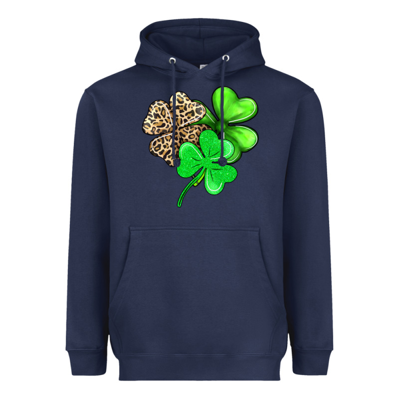 Three Clover Heavyweight Hoodie by AdoDesignShop | Teevron