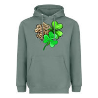 Sage three clover Heavyweight Hoodie - AdoDesignShop