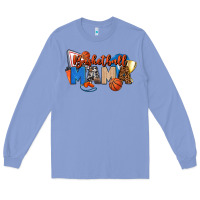 Colony Blue basketball mama Long Sleeve Tee - FaDigitalArtStudio