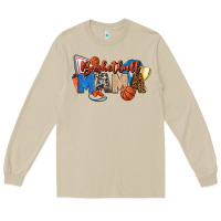 Mushroom basketball mama Long Sleeve Tee - FaDigitalArtStudio