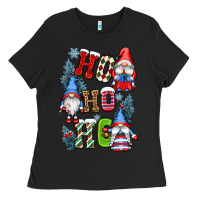 Ho Ho Ho Gnomes Ladies Tee | Teevron