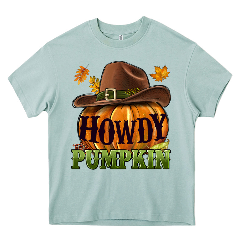 Howdy Pumpkin Heavy Core Tee by NancyCooperArtShop | Teevron