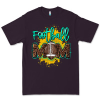 Plum Football Mom Mother's Day Premium Tee - HowdyJamesFarm