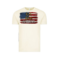 Vintage Arctic God Bless America Distressed Flag Vintage Tee - Jasminsmagicworld