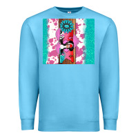 Ocean Blue v.d xoxo gemstone Premium Sweatshirt - AdoDesignShop