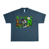 Midnight Navy St. Patrick's Day LPN Urban Heavy Tee - OliviaCreatesArt