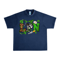 Navy St. Patrick's Day LPN Urban Heavy Tee - OliviaCreatesArt