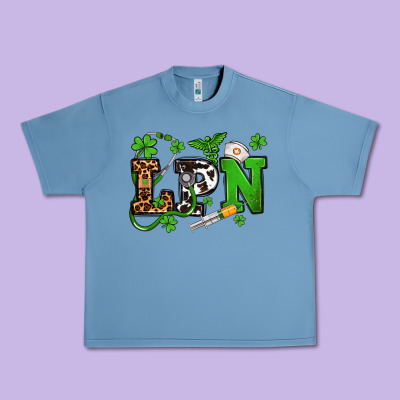 St. Patrick's Day Lpn Urban Heavy Tee Designed By Oliviacreatesart