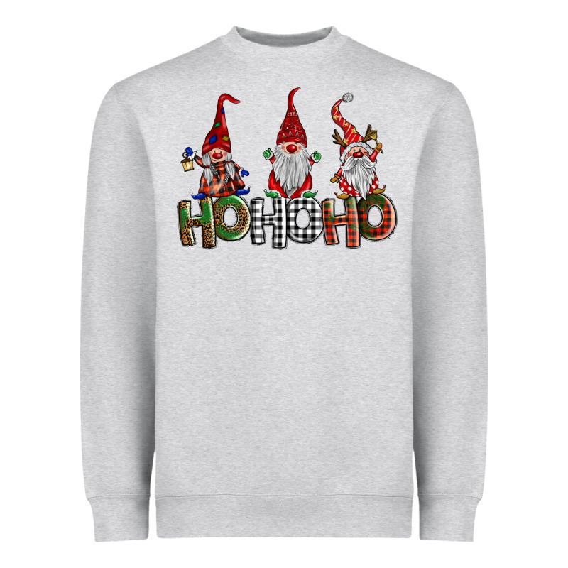 Ho Ho. Ho Gnomes Heavyweight Sweatshirt by BarkalooDesign | Teevron