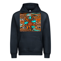 Navy turkey Urban Hoodie - JahusDesignShop
