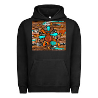 Pigment Black turkey Urban Hoodie - JahusDesignShop