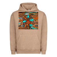 Pigment Burro turkey Urban Hoodie - JahusDesignShop