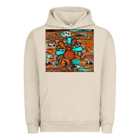 Pigment French Oak turkey Urban Hoodie - JahusDesignShop