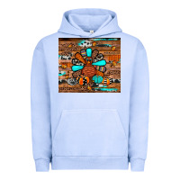 Pigment Grape Ice turkey Urban Hoodie - JahusDesignShop