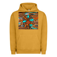 Pigment Peanut Butter turkey Urban Hoodie - JahusDesignShop