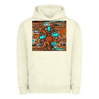 Pigment Pistachio turkey Urban Hoodie - JahusDesignShop