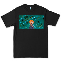 Black wizard boy and mouse Premium Tee - TumblerDesignByShophia