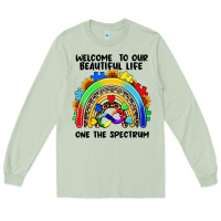 Matcha Autism rainbow Long Sleeve Tee - FaDigitalArtStudio