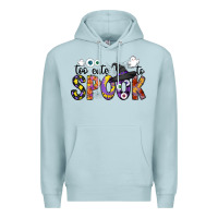 Blue Mist too cute to spook Premium Hoodie - CowhideDigitalArt