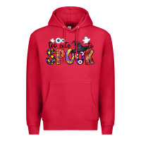 Cardinal too cute to spook Premium Hoodie - CowhideDigitalArt