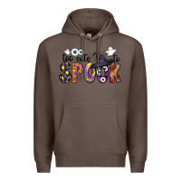Coffee too cute to spook Premium Hoodie - CowhideDigitalArt