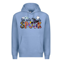 Colony Blue too cute to spook Premium Hoodie - CowhideDigitalArt