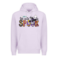 Lilac too cute to spook Premium Hoodie - CowhideDigitalArt
