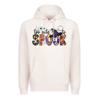 Pale Pink too cute to spook Premium Hoodie - CowhideDigitalArt
