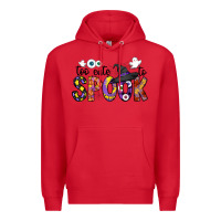 Red too cute to spook Premium Hoodie - CowhideDigitalArt