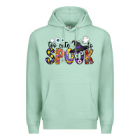 Seafoam too cute to spook Premium Hoodie - CowhideDigitalArt