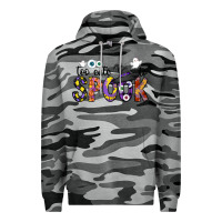 Slate Camo too cute to spook Premium Hoodie - CowhideDigitalArt