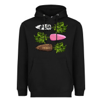 Black easter carrots Heavyweight Hoodie - AdoDesignShop