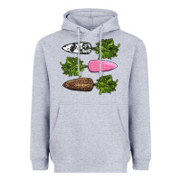 Heather Grey easter carrots Heavyweight Hoodie - AdoDesignShop